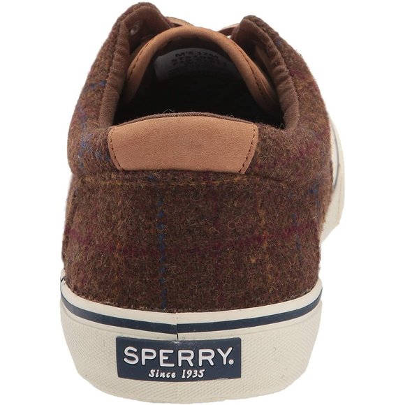 Sperry Mens Casual Shoes Striper II CVO Plaid Low Top Sneaker - Picture 5 of 6